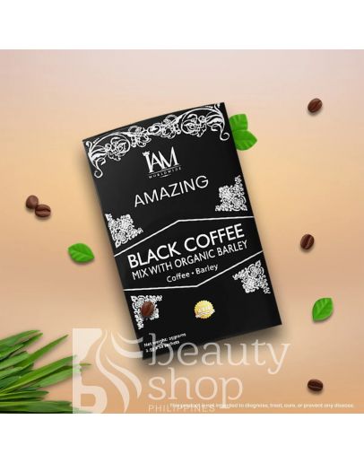 IAm Worldwide Amazing Black Coffee Mix with Organic Barley